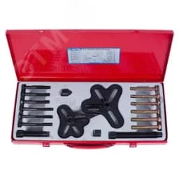 Набор инструментов для снятия шкивов, 25-125 мм, 18 предметов