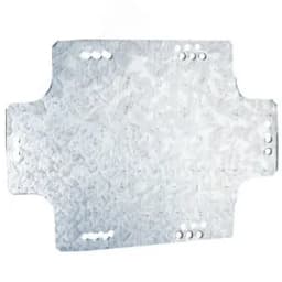 Монтажная пластина из оцинк. стали 161х121х1,3мм, для коробок 190х140мм DKC