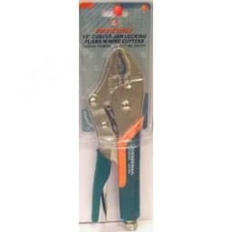 Зажим ручной с фиксацией и прорезиненными рукоятками, трубный захват, 250 мм, 0-64 мм 048312 Jonnesway