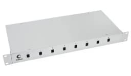 Бокс оптический 19" на 8 SC/LC портов Cabeus FO-19-8SC