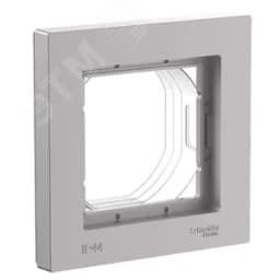 ATLASDESIGN AQUA рамка однопостовая IP44, АЛЮМИНИЙ