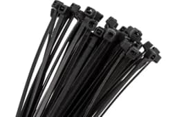 Хомут кабельный 2.5х150 нейл. черн. (уп.100шт) EKF plc-cb-2.5x150