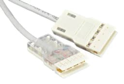 Патч-корд 110го типа на 4 пары, 5е, 1 м Hyperline PC-110-110-4P-C5e-1M-GY