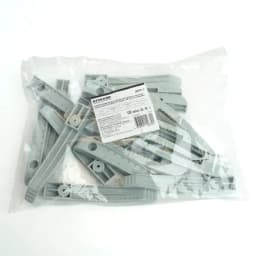 Держатель кабеля для прямого монтажа односторонний ДКО2 STEKKER PMHR1G серый 20шт в упак 49566