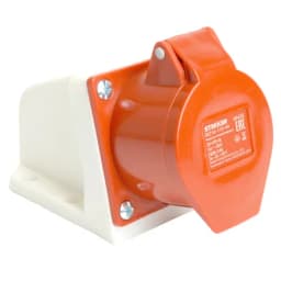 Розетка стационарная ST115 16А 380В 3P PE N IP44 RST1611544 Stekker 49435