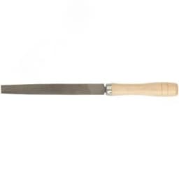 Напильник, деревянная ручка, плоский 150 мм