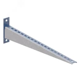 Полка кабельная настенная К1164С УТ2,5 (L=617мм, s=2мм) оцинкованное СОЭМИ