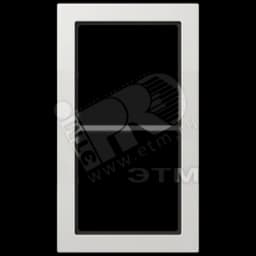 Рамка 2 поста светло-серая JUNG