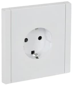 Розетка СП FORTE&PIANO FP213 16А с заземл. защ. шторки безвинт. крепл. бел. IEK FP-R14-16-1-K01