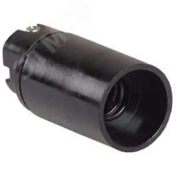 Пкб14-04-К01 Патрон подвесной карболитовый, Е14, черный, индивидуальный пакет, IEK