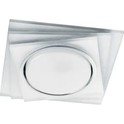 Светильник встраиваемый с белой LED подсветкой Feron CD5023 потолочный GX53 без лампы матовый 40521