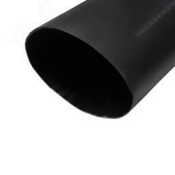 Термоусаживаемая трубка клеевая 160,0 50,0 мм, (3-4-1) черная, упаковка 1 м, REXANT