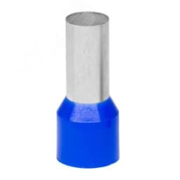 Наконечник-гильза 50-20мм с изолированным фланцем, синий DKC