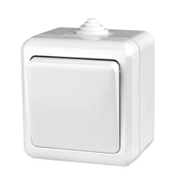 Выключатель 1-кл. ОП Dita IP54 10А 250В бел. TOKOV ELECTRIC TKL-DT-V1-C01-IP54