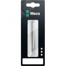 Бита 867/4 Z TORX SB вязкая твердость хвостовик 1/4 E 6.3 TX 30X89 мм 1 шт с держателем-еврослот WERA