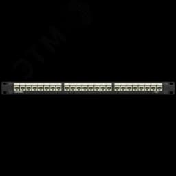 Патч-панель 191UCAT6 24 модуля RJ45 неэкранированная DKC
