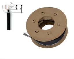 Линейная часть (чувствительные кабели) "Багульник-М" (бухта 250 м) индекс (ДВИ) с КМЧ