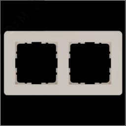 Рамка G-Flex 2-постовая, цвет Тауп Jasmart