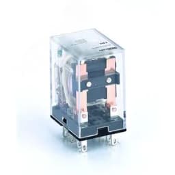 Промежуточное реле 2 контакта с LED индикацией 5А 127В DC ПР-102