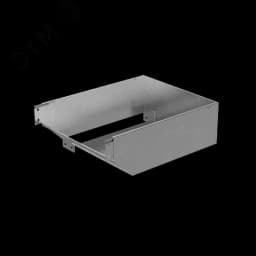 Угол вертикальный внешний L 100х500 мм с разворотом трассы на 90 гр. ПЛЮС HD85 КМ-профиль