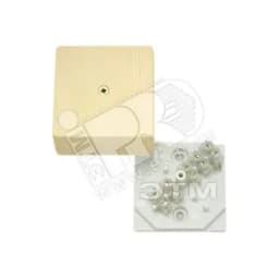 Коробка распределительная 60х60х30мм с клеммами сосна