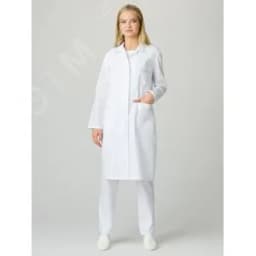 Халат женский Стандарт (тк.ТиСи), белый,40-42,170-176