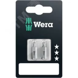 Бита 867/1 Z TORX SB вязкая твердость хвостовик 1/4 C 6.3 TX 15X25 мм 2 шт с держателем-еврослот