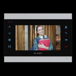 IP видеодомофон 7" с поддержкой HD Slinex SL-07N Cloud Silver+Black