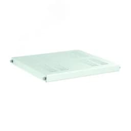 Полка стационарная, L-профиль, для шкафа глубиной 600мм, RAL 7035