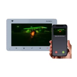 IP видеодомофон 7" с поддержкой HD SM-07N Cloud Silver Slinex