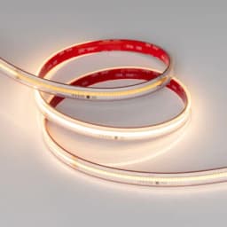 Лента герметичная SPI-COB-PS-X378-14mm 24V Warm2700-PX63-BPT (7 W/m, IP67, 5m) (Arlight, бегущий огонь)