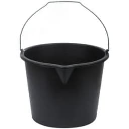 Ведро строительное пластиковое для перемешивания раствора с носиком 12 л