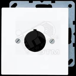 Крышка для установки специальных изделий 22.5мм с несущим каркасом белая