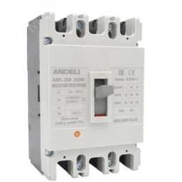 Выключатель автоматический AM1-250M 3P 200A 50KA