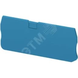 Крышка торцевая 2.2мм 4 точки присоединения синяя под пружинные клеммы NSYTRR24/NSYTRP24 Schneider Electric