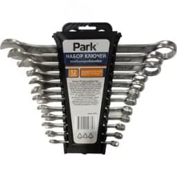Набор комбинированных ключей 12шт CrV СКРАП