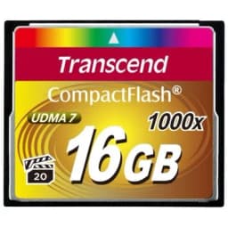Карта памяти Transcend 16GB TS16GCF1000