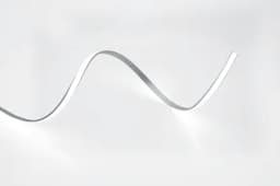 Профиль алюминиевый накладной гибкий серебро CAB264 10361