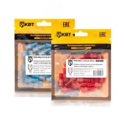 Разъем плоский полностью изолированный «мама» РПИ-М(н) 1.5-(6.3) (20 шт) КВТ