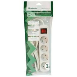 Сетевой фильтр Defender S430 99238