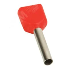 Наконечник штыревой втулочный под два провода НШвИ2 OptiKit T-Shv2-PVC- 0,75-8 (100шт)