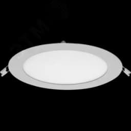 Светильник светодиодный ДВО-12w OLP-R1-12W-R170-4K-WH-LED