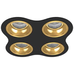 Комплект из светильников и рамки DOMINO Domino Lightstar D64703030303