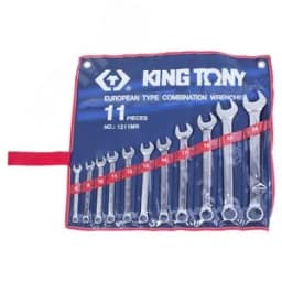 Набор комбинированных ключей, 8-24 мм, 11 предметов King Tony