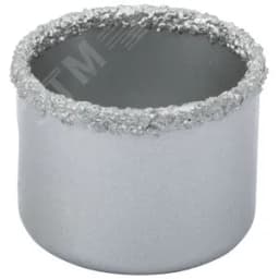 Коронка кольцевая по кафелю карбидная, глубина пропила 25 мм, 35 мм