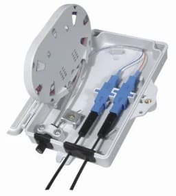 Бокс оптический настенный Hyperline FO-WBI-2A-GY