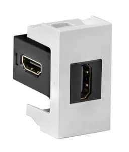 Розетка HDMI VIVA 1 модуль, белая 41018