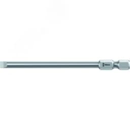 Бита шлицевая 800/4 Z SL вязкая твердость хвостовик 1/4 E 6.3 1X5.5X50 мм