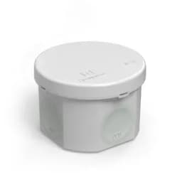 Коробка распределительная для прямого монтажа двухкомпонентная безгалогенная (HF) 70х50 (168шт/кор) серая Промрукав