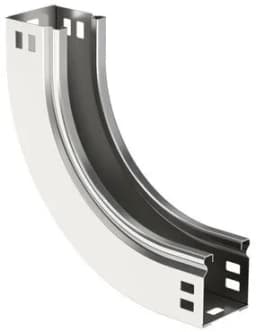 ESCA Поворот плавн. 90град тип В10 50х50мм IEK (CPV51-0-90-050-050)